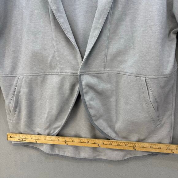 The North Face Women's Slacker Wrap Sweater M Light Grey Cardigan Athleisure - Picture 11 of 11